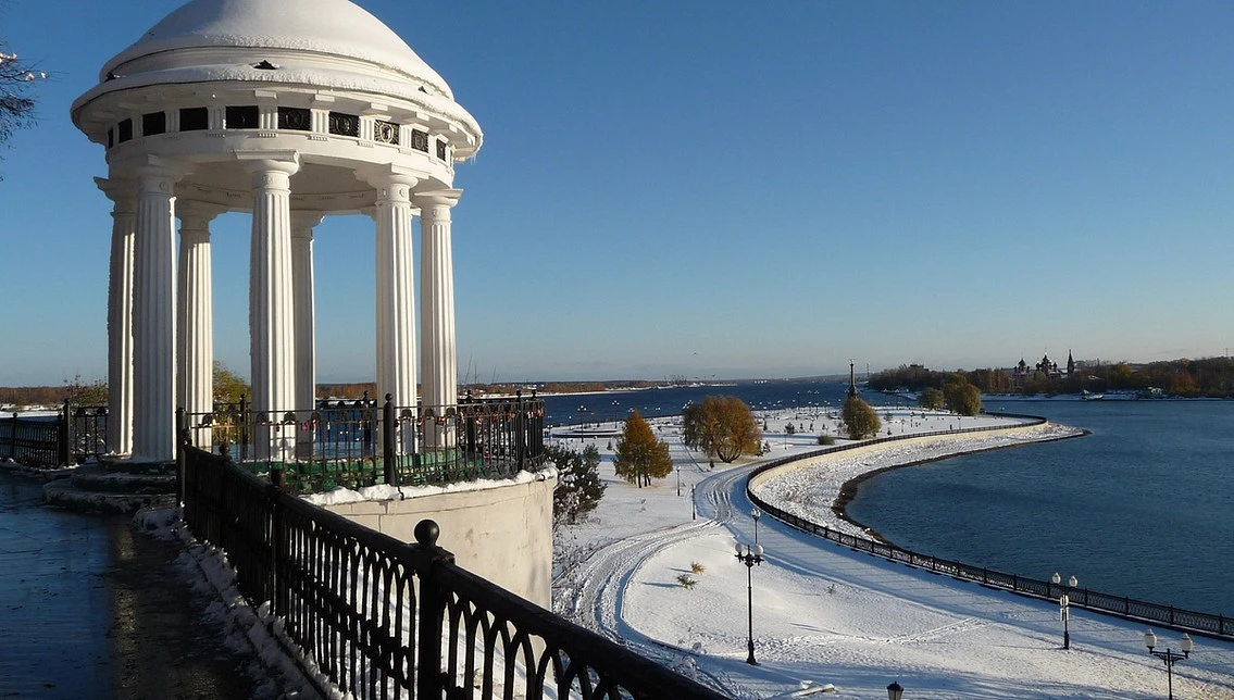 Набережная в Ярославле